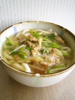 柚子胡椒香る☆ねぎ塩豚うどん-レシピのメイン写真