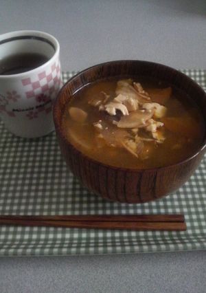 残ったキムチでキムチスープ-レシピのメイン写真
