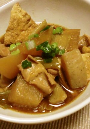 圧力鍋★ママのぽかぽかモツ煮-レシピのメイン写真