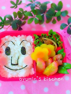 *キャラ弁*詰めるだけ♪簡単な食パンマン-レシピのメイン写真