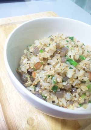 ☆ヘルシーかさ増し☆こんにゃく炒飯♪-レシピのメイン写真