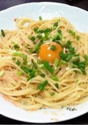 明太子のガーリックバターパスタ-レシピのメイン写真