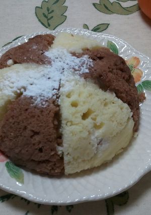 レンジとHMで簡単ズコットケーキ☆-レシピのメイン写真