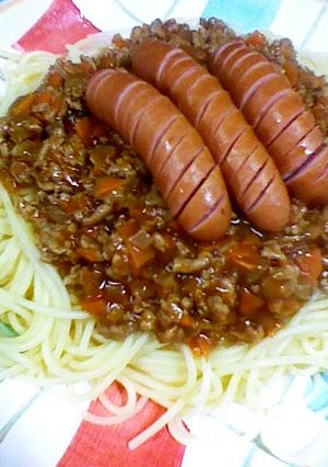 ☆フライパンでガッツリ旨いミートソース☆-レシピのメイン写真