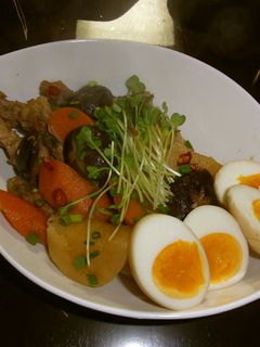 ★手羽先と山芋の煮物★-レシピのメイン写真