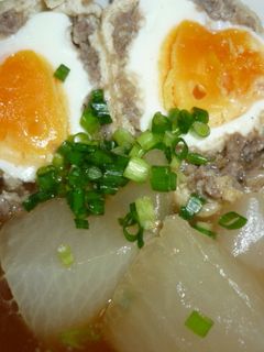 食べ盛りの煮もの♪卵の袋煮-レシピのメイン写真