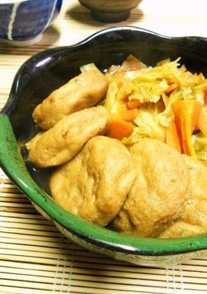 がんもとキャベツのくったり煮-レシピのメイン写真