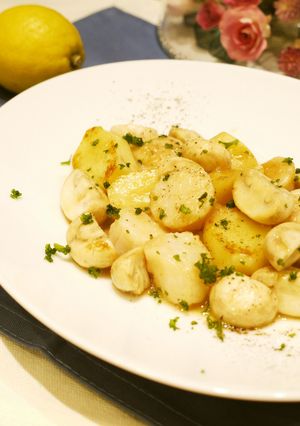 ホタテのレモンバターソテー-レシピのメイン写真