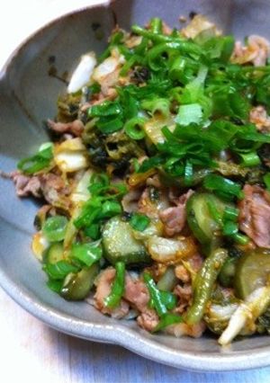 簡単！白菜の豚キムチ・ご飯が進みます。-レシピのメイン写真