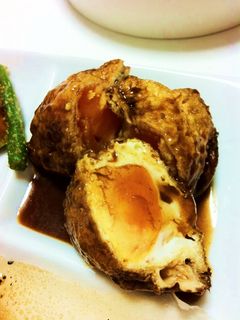 たまご巾着のソース煮-レシピのメイン写真