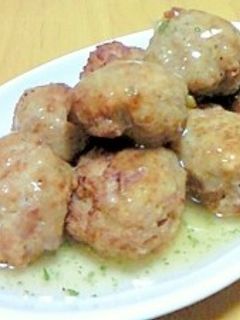 味付き肉団子の中華風白あんかけ-レシピのメイン写真