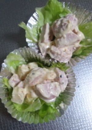 レタスカップ♪魚肉ソサラダ-レシピのメイン写真