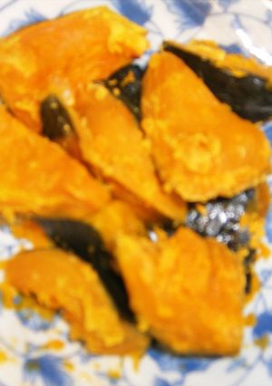 坊ちゃん南瓜煮-レシピのメイン写真