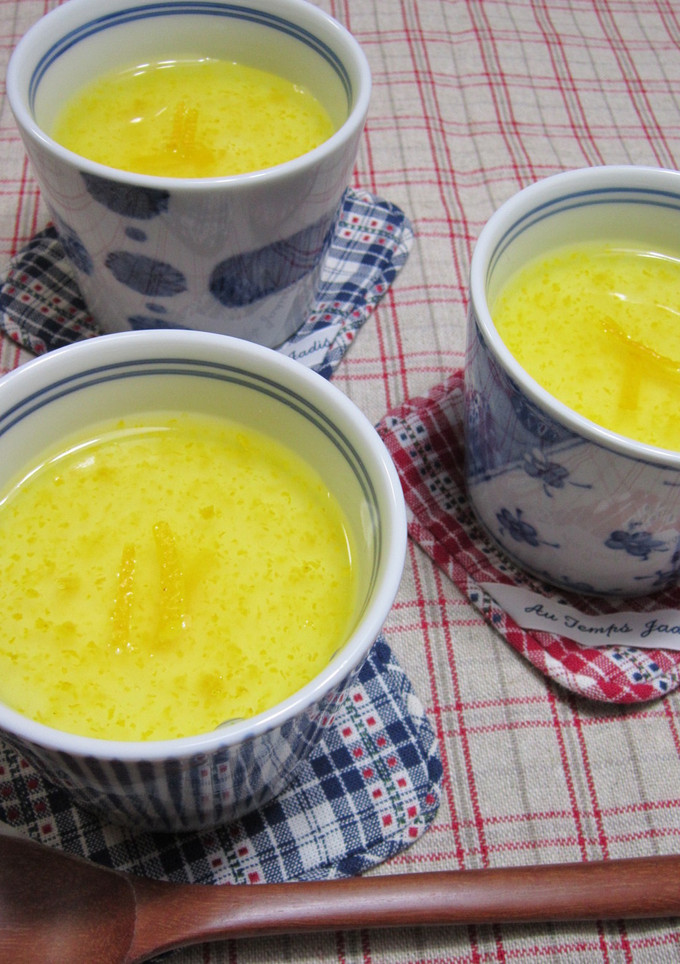 白だし de 柚子あん茶碗蒸し-レシピのメイン写真