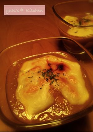 豆腐のグリル＊野菜ポタージュソース-レシピのメイン写真