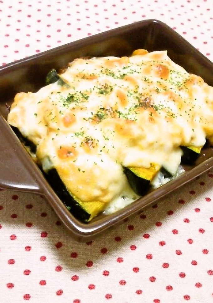 オイマヨ卵ソースで＊かぼちゃのチーズ焼き-レシピのメイン写真