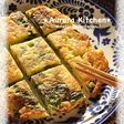 帆立と法蓮草のモッチリ米粉じゃがちぢみ