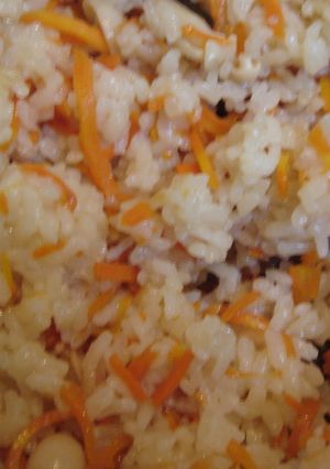 にんじん炊き込みごはん-レシピのメイン写真