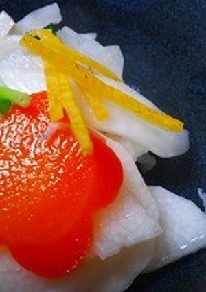 かぶとれんこんのシャキシャキなます-レシピのメイン写真