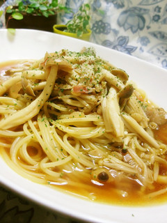❤こく旨❤自慢の和風スープできのこパスタ-レシピのメイン写真