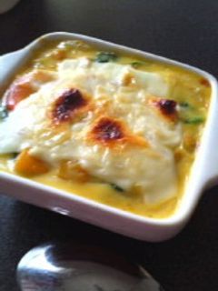 コロコロ具だくさん☆パンプキングラタン-レシピのメイン写真