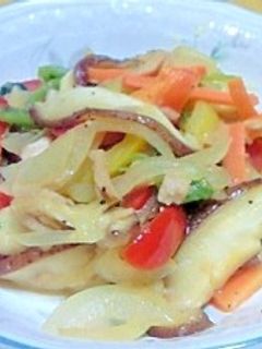簡単めんつゆ野菜炒め-レシピのメイン写真