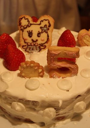 B.Dケーキに描いて飾って食べよクッキ☆-レシピのメイン写真