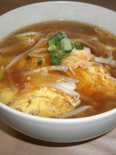 カニカマもやしの天津ラーメン-レシピのメイン写真