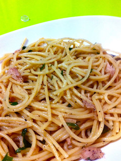 ツナと大葉の和風柚子胡椒パスタ-レシピのメイン写真