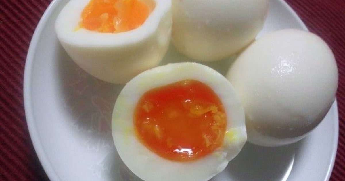 煮卵 Drug Eggs] For those who find even boiling eggs a hassle