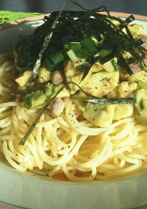 ＊アボカド＆いかの塩辛で簡単和風パスタ＊-レシピのメイン写真