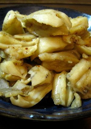 たたきれんこんの麺つゆ炒め-レシピのメイン写真