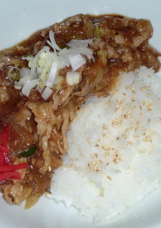 みぞれ和え風焼肉ご飯-レシピのメイン写真