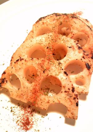 簡単付け合わせ　レンコンソテー-レシピのメイン写真
