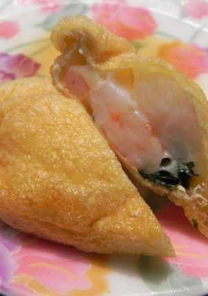 油揚げのえびチーズ包み-レシピのメイン写真
