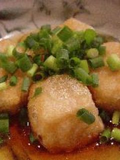 ゴマ豆腐orピーナツ豆腐で☆もちもち~な揚げ出し-レシピのメイン写真