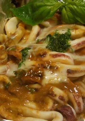 イカワタホイル焼き　チーズでイタリアン-レシピのメイン写真