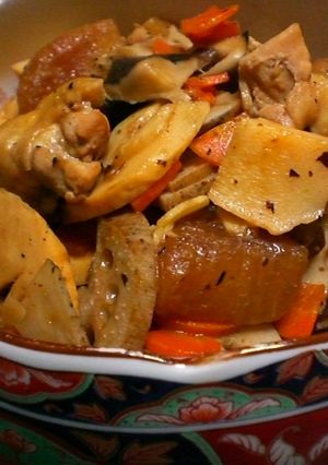 鶏肉と野菜の炒め煮物-レシピのメイン写真