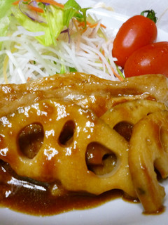 ✩豚の生姜焼き(レンコンと一緒にどうぞ)-レシピのメイン写真