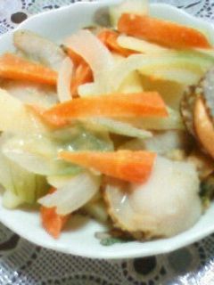 ☆ホタテと野菜のじゃがバター炒め☆-レシピのメイン写真