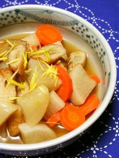 ほっこりおかず*大根とごぼう天の煮物-レシピのメイン写真