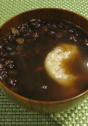 餅入りぜんざい-レシピのメイン写真