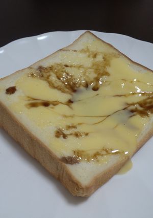 プリンでトースト☆-レシピのメイン写真