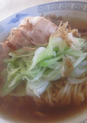 ごま油と花鰹と長ネギの醤油ラーメン♪-レシピのメイン写真