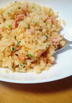 土曜のお昼はチャーハン♪-レシピのメイン写真