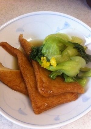 簡単♡さつま揚げ＆ちんげん菜煮物〜♫-レシピのメイン写真