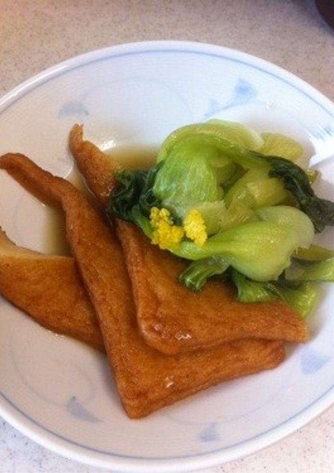 簡単♡さつま揚げ＆ちんげん菜煮物〜♫-レシピのメイン写真