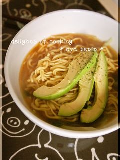 ☆ アボカド味噌ラーメン ☆-レシピのメイン写真