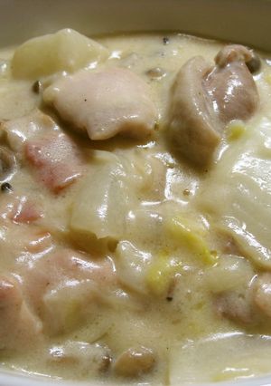 白菜+大根消費！☆濃厚☆鶏のクリーム煮♪-レシピのメイン写真