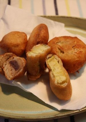 パンケーキミックスで作る簡単さつま天。-レシピのメイン写真
